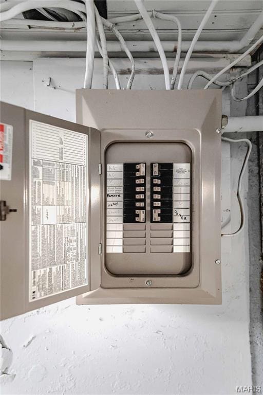 8432 Tennessee Ave, Saint Louis, MO 63125 - utilities with electric panel