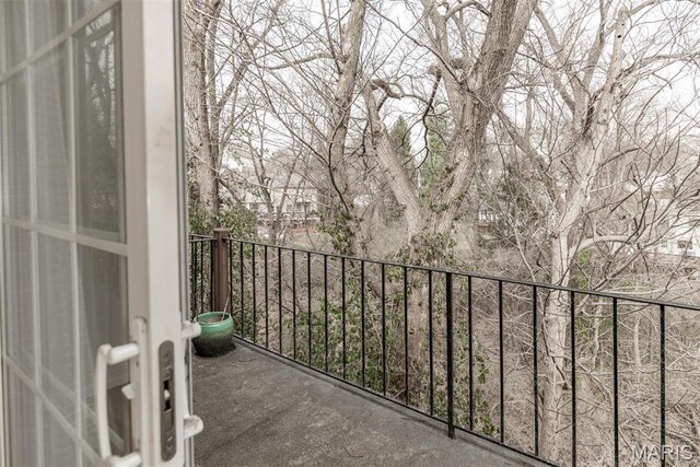 13555 Coliseum Dr Unit G, Chesterfield, MO 63017 - view of balcony