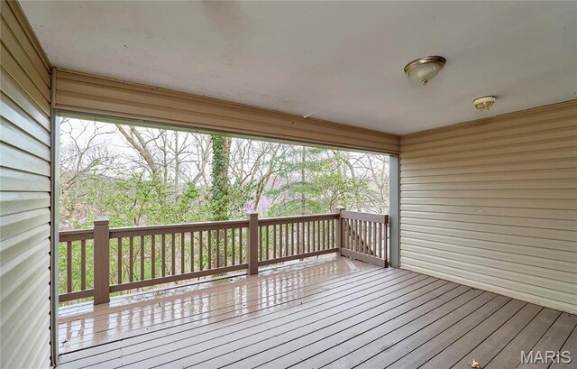 view of deck