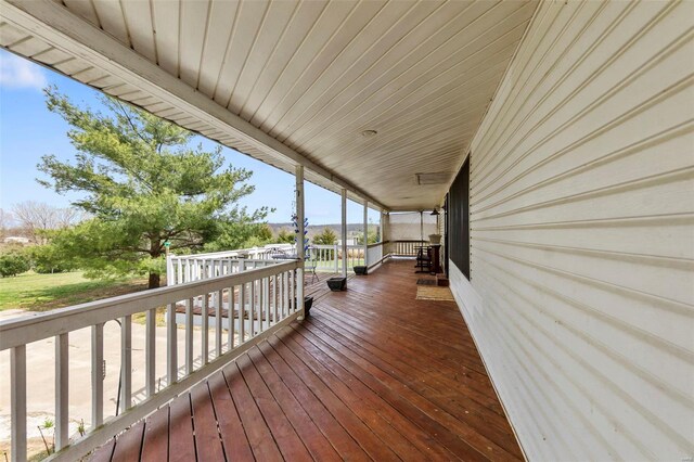 7238 State Highway D, Jackson, MO 63755 - view of deck