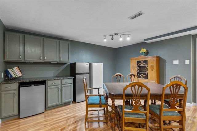 7238 State Highway D, Jackson, MO 63755 - dining space with light wood finished floors