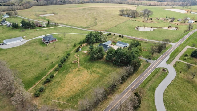 7238 State Highway D, Jackson, MO 63755 - aerial overview of property's location with rural landscape
