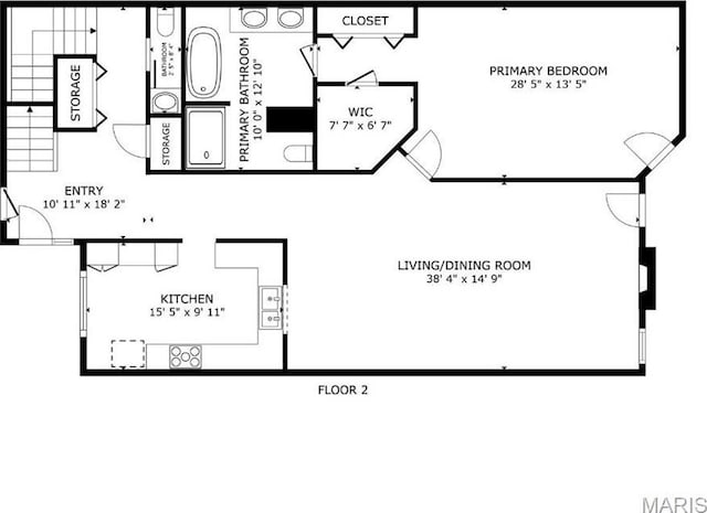 409 Country Club Vw, Edwardsville, IL 62025 - home floor plan
