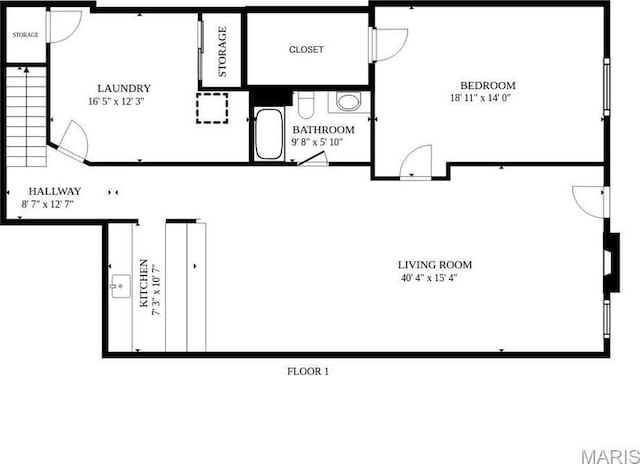 409 Country Club Vw, Edwardsville, IL 62025 - room layout