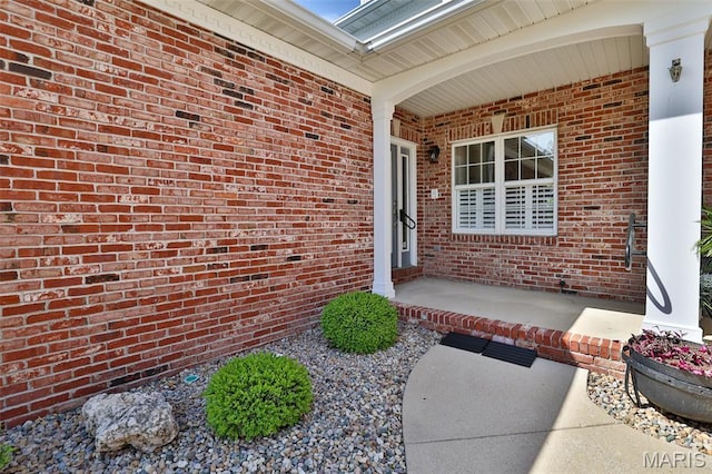 409 Country Club Vw, Edwardsville, IL 62025 - property entrance with brick siding