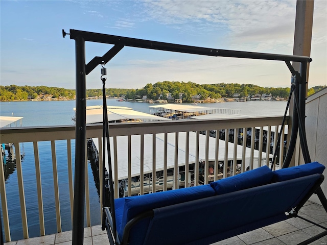 86 Aqua Fin Rd Unit 3B, Osage Beach, MO 65049 - balcony featuring a water view