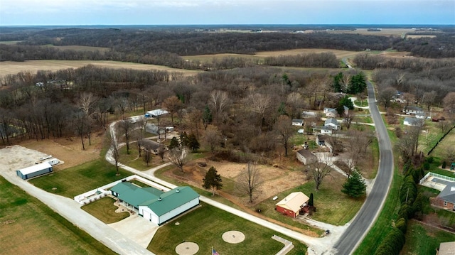 aerial overview of property's location