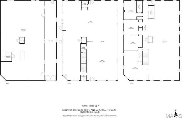 702 Benham St, Bonne Terre, MO 63628 - home floor plan