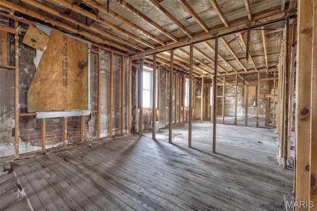 702 Benham St, Bonne Terre, MO 63628 - misc room featuring hardwood / wood-style floors