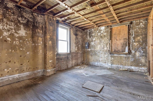 702 Benham St, Bonne Terre, MO 63628 - miscellaneous room featuring hardwood / wood-style floors