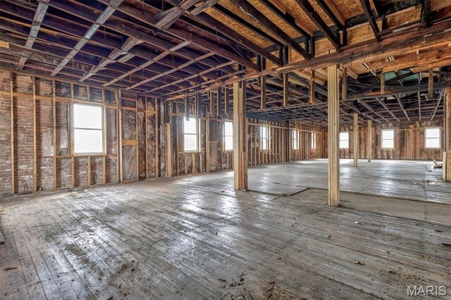 702 Benham St, Bonne Terre, MO 63628 - miscellaneous room featuring hardwood / wood-style floors