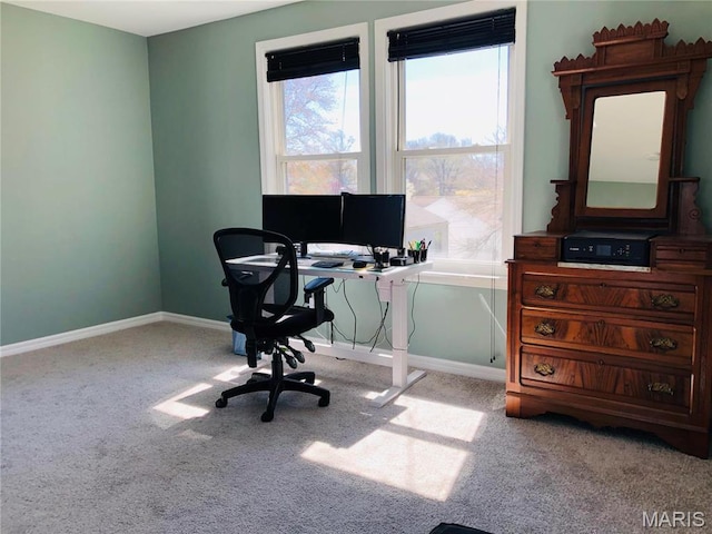 3579 Boswell, St John, MO 63114 - office with carpet flooring and baseboards