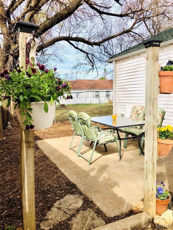3579 Boswell, St John, MO 63114 - view of patio featuring outdoor dining area