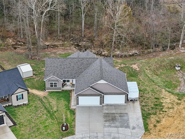 19011 Pinckney Manor Ct, Warrenton, MO 63383 - view from above of property