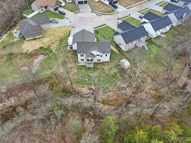 19011 Pinckney Manor Ct, Warrenton, MO 63383 - aerial perspective of suburban area