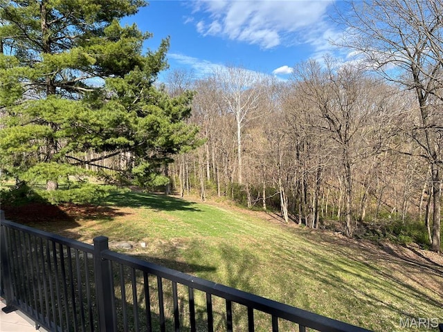 view of yard