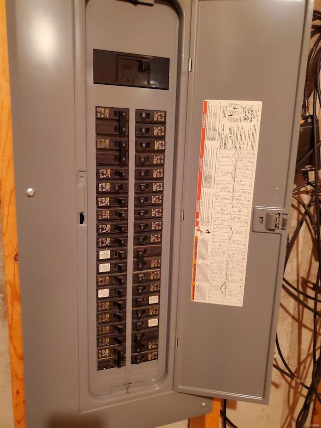 104 E Bryan St, Ewing, MO 63440 - utility room featuring electric panel