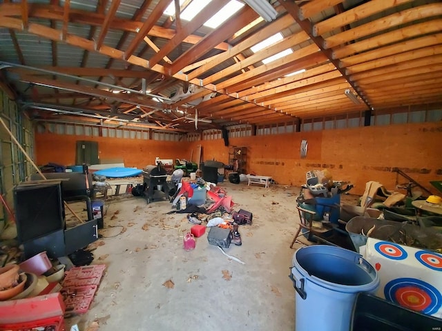 104 E Bryan St, Ewing, MO 63440 - view of garage