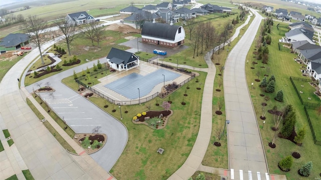 7121 Lost Oak Dr, Edwardsville, IL 62025 - aerial perspective of suburban area