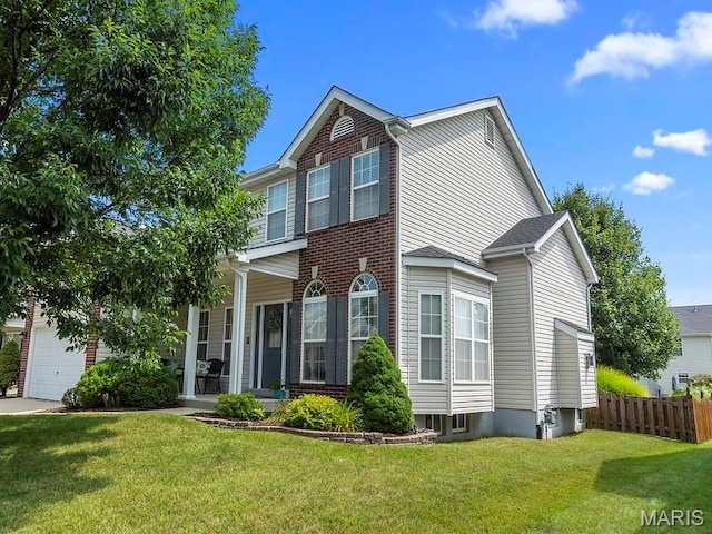 6804 Laurel Springs Ct, Fairview Heights, IL 62208 - view of front facade featuring a garage
