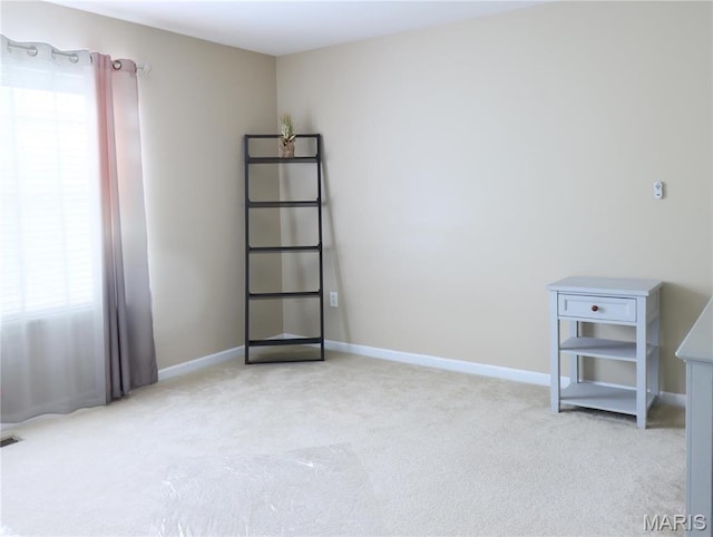 6804 Laurel Springs Ct, Fairview Heights, IL 62208 - empty room featuring light colored carpet and baseboards
