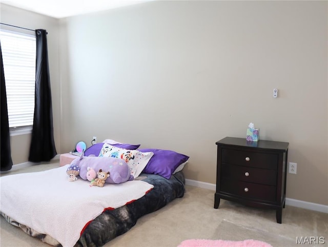 6804 Laurel Springs Ct, Fairview Heights, IL 62208 - bedroom featuring baseboards and light carpet