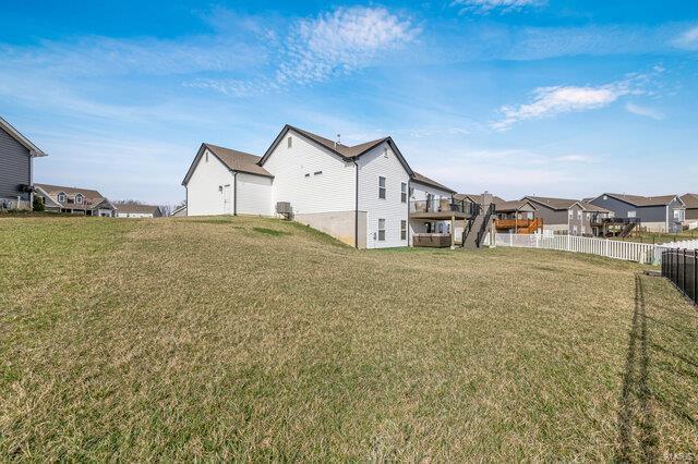 620 Lubbuck Ct, Moscow Mills, MO 63362 - view of yard with a residential view