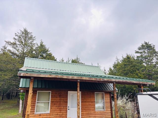 19125 County Road 1220, St James, MO 65559 - exterior view of metal roof