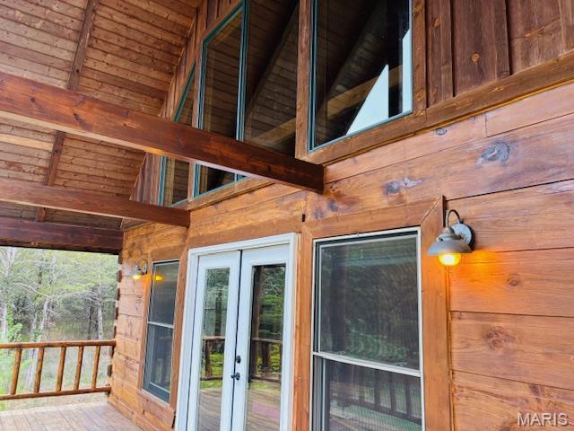 19125 County Road 1220, St James, MO 65559 - exterior view of french doors
