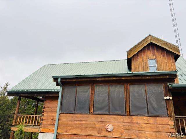 19125 County Road 1220, St James, MO 65559 - view of property exterior featuring metal roof