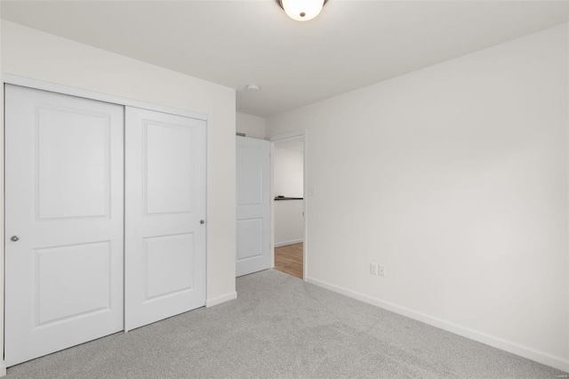 342 Cumberland Ct, Truesdale, MO 63380 - unfurnished bedroom featuring carpet floors, baseboards, and a closet