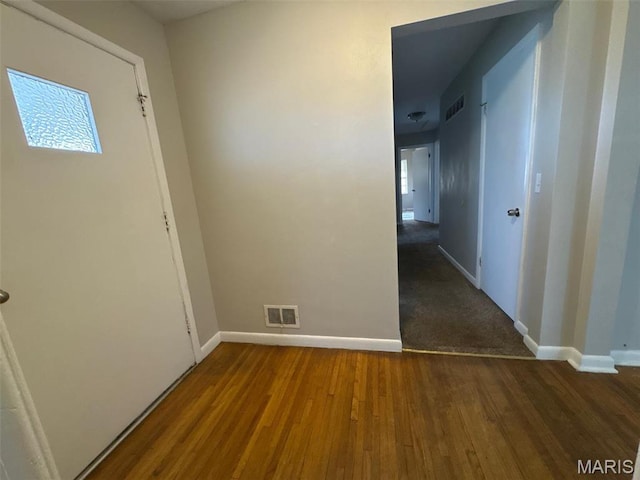 2355 Redman Rd, Saint Louis, MO 63136 - hall featuring baseboards and wood finished floors