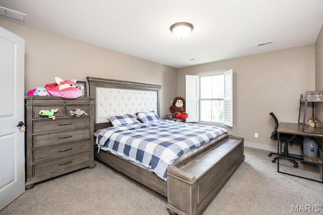7032 Koufax Ct, Edwardsville, IL 62025 - bedroom featuring light carpet and baseboards