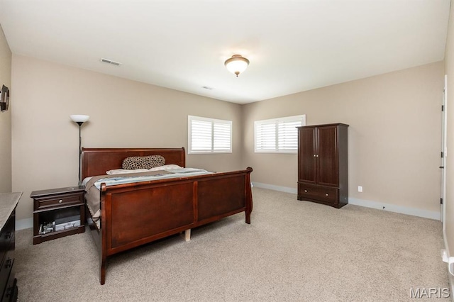 7032 Koufax Ct, Edwardsville, IL 62025 - bedroom with light carpet and baseboards