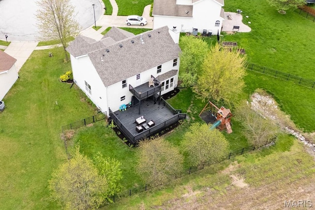 6833 Brandywine Ct, Fairview Heights, IL 62208 - view from above of property
