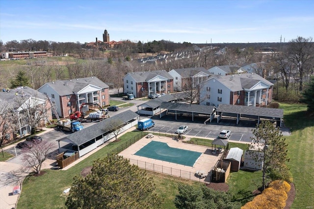 7600 Triwoods Dr Unit G, Saint Louis, MO 63119 - aerial view of residential area