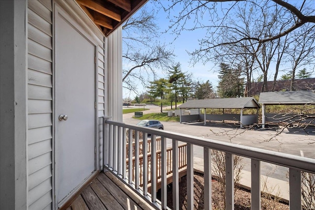 7600 Triwoods Dr Unit G, Saint Louis, MO 63119 - view of balcony