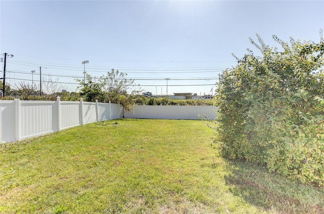 view of yard