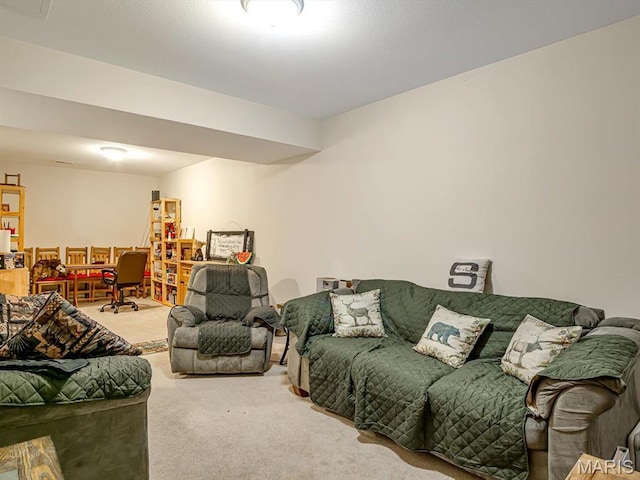 105 Megan Ct, Valmeyer, IL 62295 - view of carpeted living area