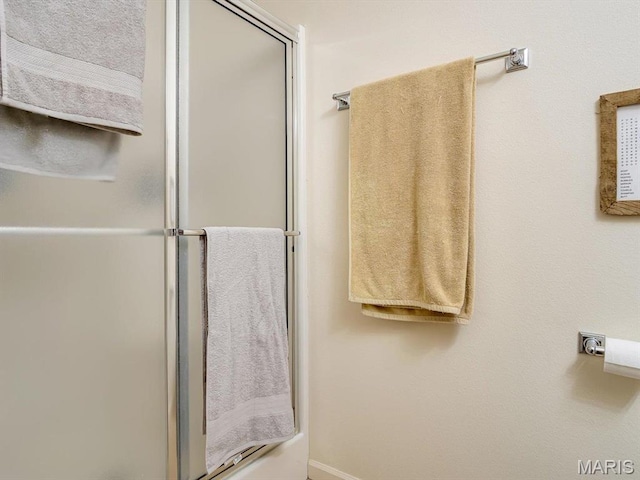 105 Megan Ct, Valmeyer, IL 62295 - full bath with an enclosed shower