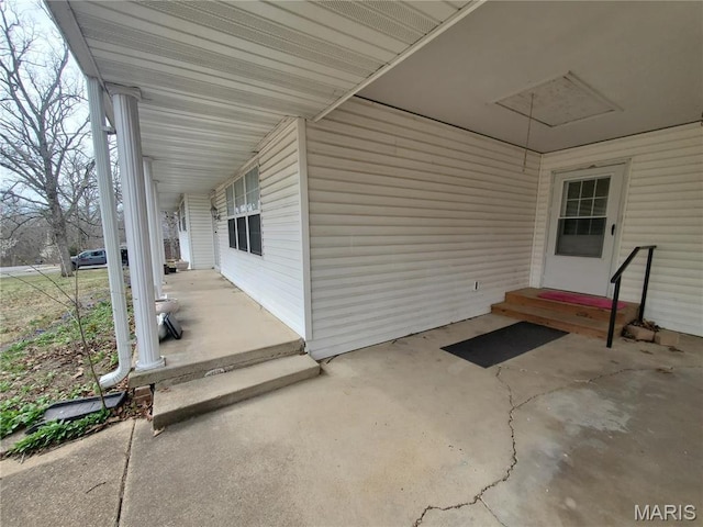 528 Dogwood Ln, Houston, MO 65483 - view of patio featuring covered porch