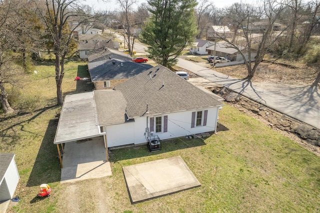 1107 Hickory St, Poplar Bluff, MO 63901 - aerial view of residential area