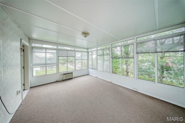 1106 Grandsir Ave, Rolla, MO 65401 - unfurnished sunroom with a wall unit AC
