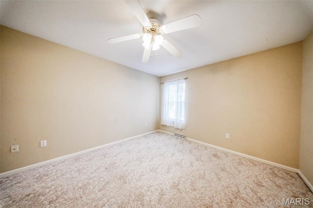 1106 Grandsir Ave, Rolla, MO 65401 - carpeted empty room featuring a ceiling fan and baseboards