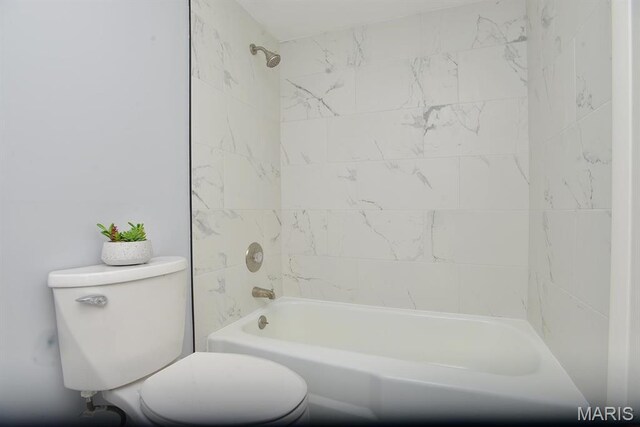 1680 Herault Pl Unit F, Saint Louis, MO 63125 - full bathroom featuring toilet and  shower combination