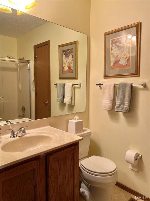 2128 Friendship Ct, Florissant, MO 63031 - bathroom featuring a stall shower and vanity