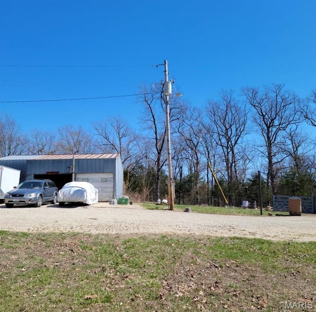 8336 Cedar Fork Rd, New Haven, MO 63068 - view of yard featuring an outdoor structure