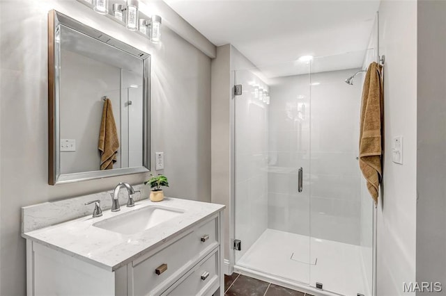 83 Chafford Woods, Saint Louis, MO 63144 - full bath with vanity and a stall shower