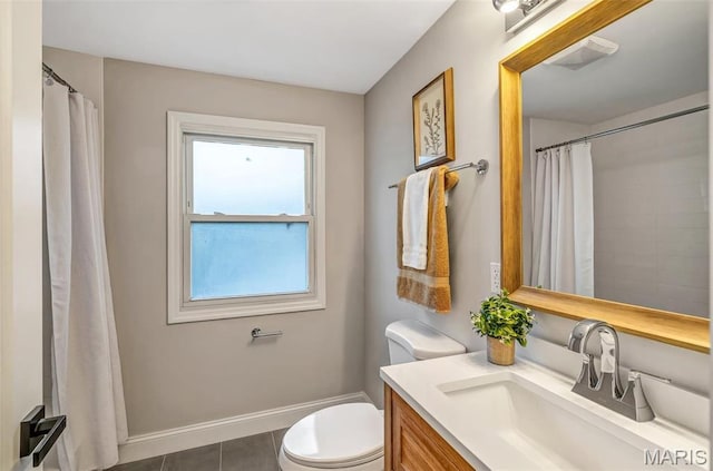 83 Chafford Woods, Saint Louis, MO 63144 - full bathroom with vanity, tile patterned floors, and a shower with curtain