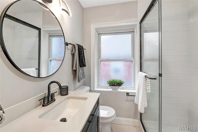 83 Chafford Woods, Saint Louis, MO 63144 - full bathroom with a stall shower and vanity